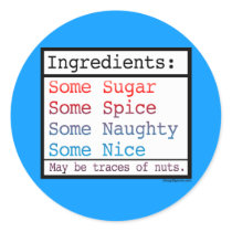 Naughty and Nice Stickers