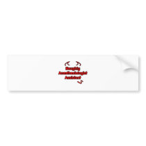 Naughty Anesthesiologist Assistant Bumper Sticker