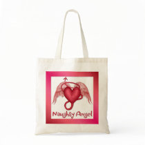 Naughty Angel Canvas Bag