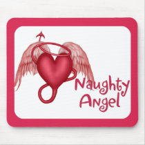 Naughty Angel mousepads by Spice Naughty Angel mousepads