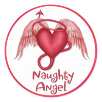 Naughty Angel stickers by Spice Naughty Angel stickers
