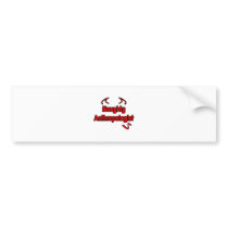 Naughty Anthropologist Bumper Sticker