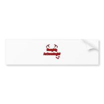 Naughty Archaeologist Bumper Sticker