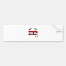 Naughty Architect Bumper Stickers