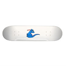 Naughty Blue Dragon Skate Boards