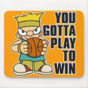 Naughty Boy Basket Ball mousepads by wislander Naughty Boy Basket Ball mousepads