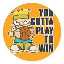 Naughty Boy Basket Ball stickers by wislander Naughty Boy Basket Ball stickers