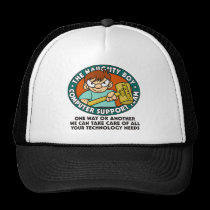 Naughty Boy Computer Tech Hat hats