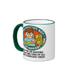 Naughty Boy Computer Tech Mug
