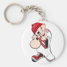 Naughty boy key chain