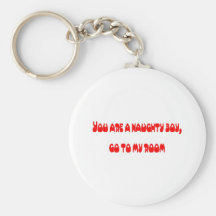 Naughty Boy Keychain