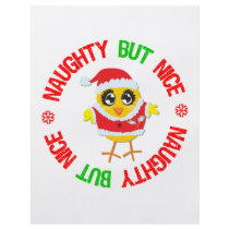 Naughty But Nice Christmas Chick flyers by chicktshirts Naughty But Nice Christmas Chick flyers
