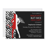 Naughty But Nice Hens Party / Bachelorette Party invitations