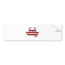 Naughty Cardiovascular Technologist Bumper Sticker