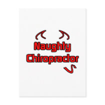 Naughty Chiropractor postcards
