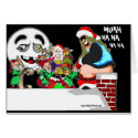 Naughty Christmas Card card