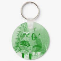Naughty Christmas Elf Key Chains keychains