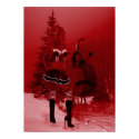 Naughty Christmas Elf Poster Prints