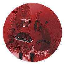 Naughty Christmas Elf Stickers