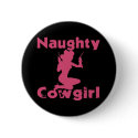 Naughty Cowgirl buttons by EllesPlanet Naughty Cowgirl buttons