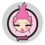 Naughty Devilz - Punk stickers