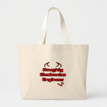 Naughty Electronics Engineer Canvas Bag