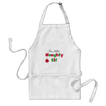 Naughty Elf Apron