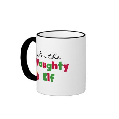 Naughty Elf mugs