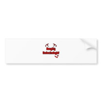 Naughty Endocrinologist Bumper Sticker