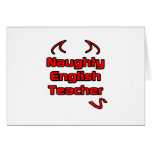 Naughty English Teacher Cards