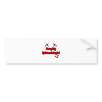 Naughty Epidemiologist Bumper Sticker