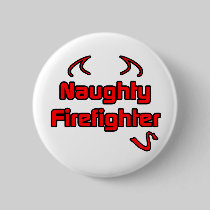 Naughty Firefighter Pin