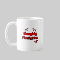 Naughty Firefighter Mugs