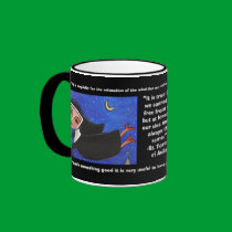Naughty Flying Nun - Mug of Quotes mugs