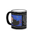 Naughty Flying Nun - Mug of Quotes by folkartblonde Naughty Flying Nun - Mug of Quotes