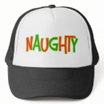 Naughty Funny Christmas Mesh Hats