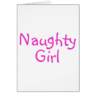 postcard - Naughty Girl