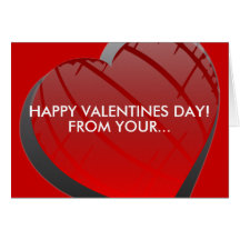 Naughty Girl Happy Valentines Day Greeting Card