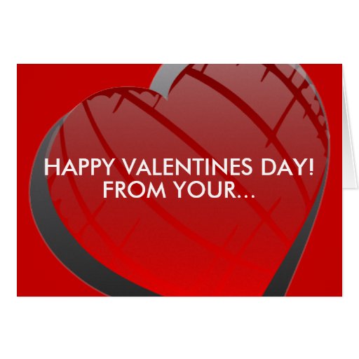 Naughty Girl Happy Valentines Day Greeting Card