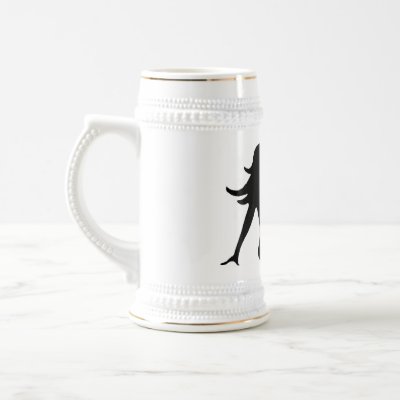Naughty Girls Need Love Too! Coffee Mugs by DesignsbyMel
