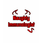 Naughty Immunologist Tshirts