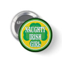 Naughty Irish Girl buttons by mazireland Naughty Irish Girl buttons