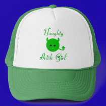 Naughty Irish Girl hats