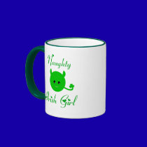 Naughty Irish Girl mugs