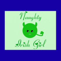 Naughty Irish Girl postcards