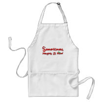 Naughty is Nice aprons