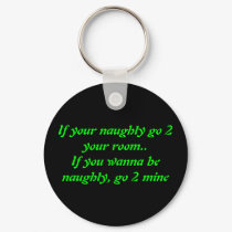 Naughty Keychain