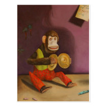 naughty kid detail(Monkey) postcards