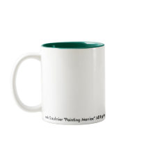 Naughty Kid, Leah Saulnier "Painting Maniac" Al... Coffee Mug