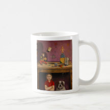 Naughty Kid, "Naughty Child", By Leah Saulnier ... Coffee Mug